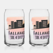 Tallahassee Skyline Dosenglas (Vorderseite)