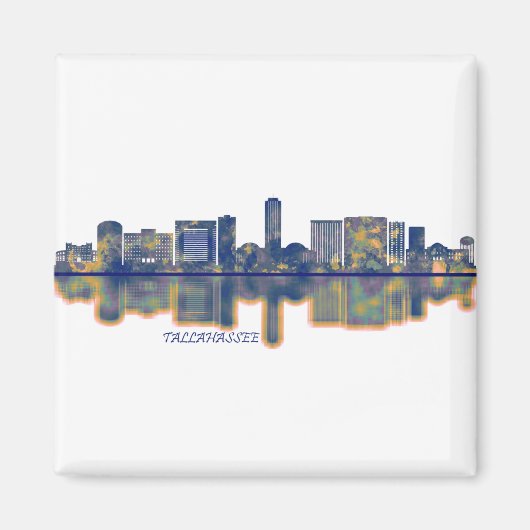 Tallahassee Skyline Magnet (Vorne)