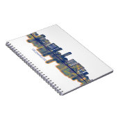 Tallahassee Skyline Notizblock (Rechte Seite)