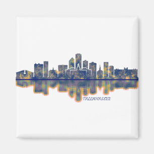 Tallahassee USA Skyline Magnet