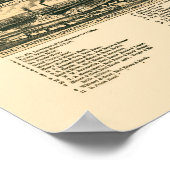 Tallapoosa, GA Panorama Karte - 1892 Poster (Ecke)