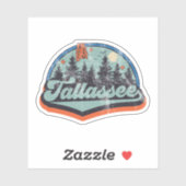 Tallassee, Alabama Aufkleber (Blatt)