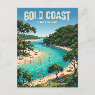 Tallebudgera Creek Australien Postkarte