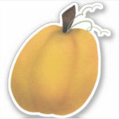 Tallenkürbis Aufkleber (Vorderseite)