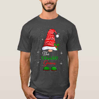 Tallest Gnome Family Matching Christmas Funny Paja T-Shirt