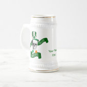 Tallest leprechaun Irish Bierglas (Vorderseite Links)