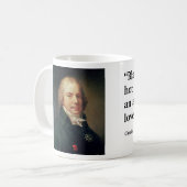 Talleyrand Zitat zum Kaffee Kaffeetasse (Vorderseite Links)
