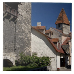 Tallin, Estland. Tallin ist ein bisschen Fliese