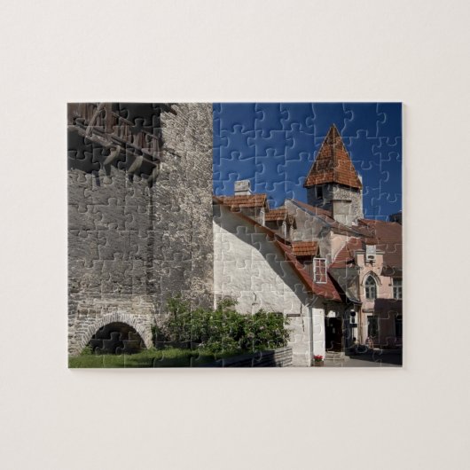 Tallin, Estland. Tallin ist ein bisschen Puzzle (Horizontal)