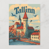 Tallin Vintag Postkarte (Vorderseite)