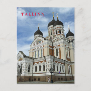 Tallinn Alexander Nevsky Kathedrale Postkarte