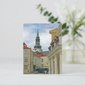 Tallinn Altstadt Aussicht Postkarte (Stehend Vorderseite)