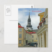 Tallinn Altstadt Aussicht Postkarte (Vorne/Hinten)