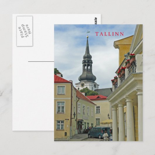 Tallinn Altstadt Aussicht Postkarte (Vorne/Hinten)