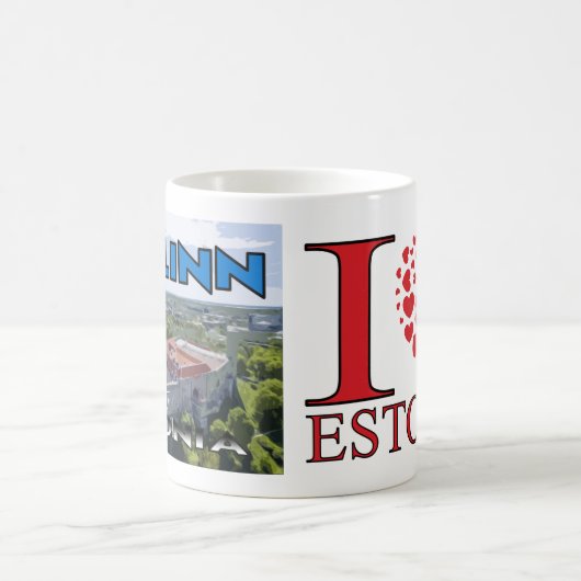 Tallinn, Besuch Estland I Liebe Kaffeetasse (Mittel)