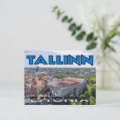 Tallinn, Besuch Estlands Postkarte (Stehend Vorderseite)