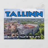 Tallinn, Besuch Estlands Postkarte (Vorderseite)