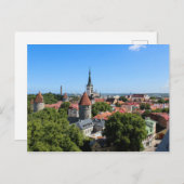 Tallinn Estland Altstadt Postkarte (Vorne/Hinten)