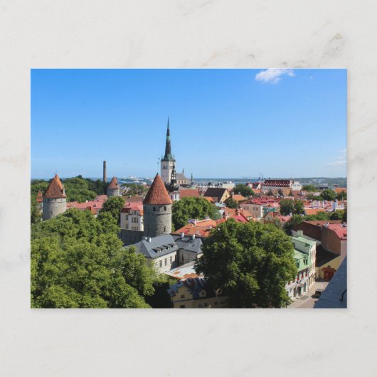 Tallinn Estland Altstadt Postkarte (Vorderseite)