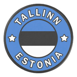 Tallinn Estland Eishockey Puck