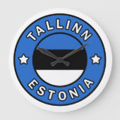 Tallinn Estland Große Wanduhr (Vorderseite)