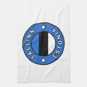 Tallinn Estland Handtuch (Vertikal)