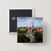 Tallinn, Estland Historisches Zentrum, Button (Vorne & Hinten)