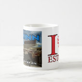 Tallinn, Estland, I Liebe Kaffeetasse (Mittel)