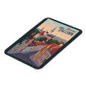 Tallinn Estland Illustration Travel Art Vintag Magnet (Linke Seite)