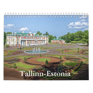 Tallinn-Estland-Kalender Kalender