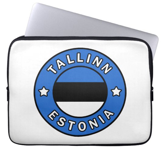 Tallinn Estland Laptopschutzhülle (Vorderseite)