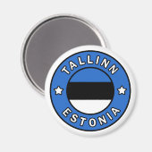 Tallinn Estland Magnet (Vorderseite/Rückseite)