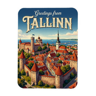 Tallinn Estland Magnet