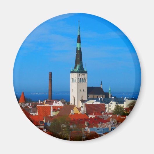 Tallinn, Estland Magnet (Vorne)