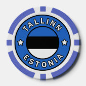 Tallinn Estland Pokerchips (Vorderseite)