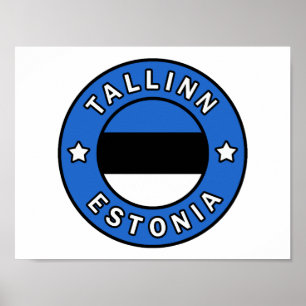 Tallinn Estland Poster
