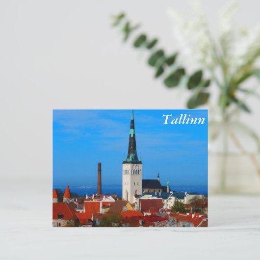 Tallinn, Estland Postkarte (Stehend Vorderseite)