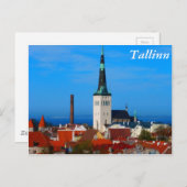 Tallinn, Estland Postkarte (Vorne/Hinten)