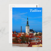 Tallinn, Estland Postkarte (Vorne/Hinten)