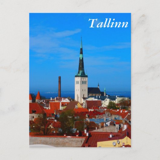Tallinn, Estland Postkarte (Vorderseite)