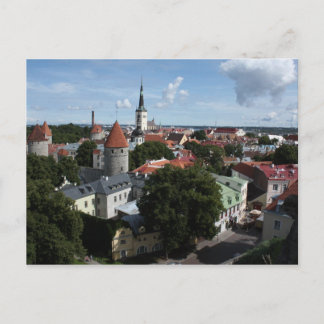 Tallinn, Estland Postkarte