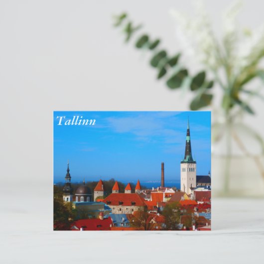 Tallinn, Estland Postkarte (Stehend Vorderseite)