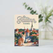 Tallinn Estland Postkarte (Stehend Vorderseite)