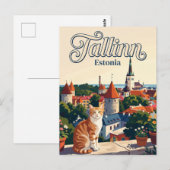Tallinn Estland Postkarte (Vorne/Hinten)