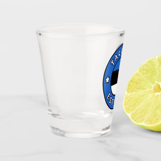 Tallinn Estland Schnapsglas (Links)