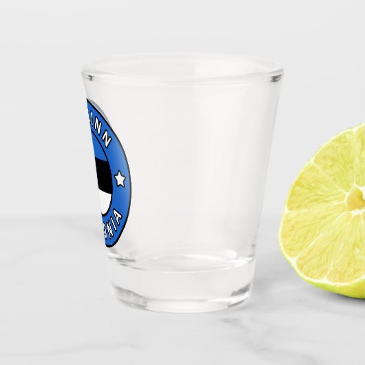 Tallinn Estland Schnapsglas (Rechts)