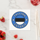 Tallinn Estland Serviette (Beispiel)