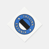 Tallinn Estland Serviette (Ecke)