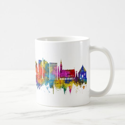 Tallinn Estland Skyline Kaffeetasse (Rechts)