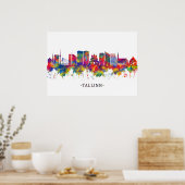 Tallinn Estland Skyline Poster (Küche)